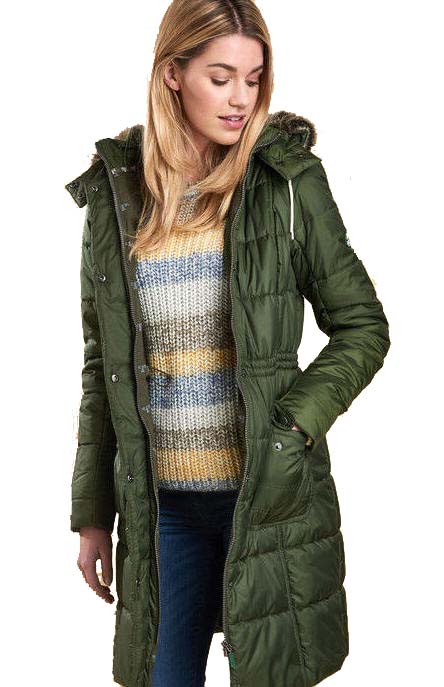 Barbour winterton store quilted jacket